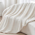 Cozy Plush Fleece Blanket Ultra-Soft Lightweight Room Decor | COZORVEL