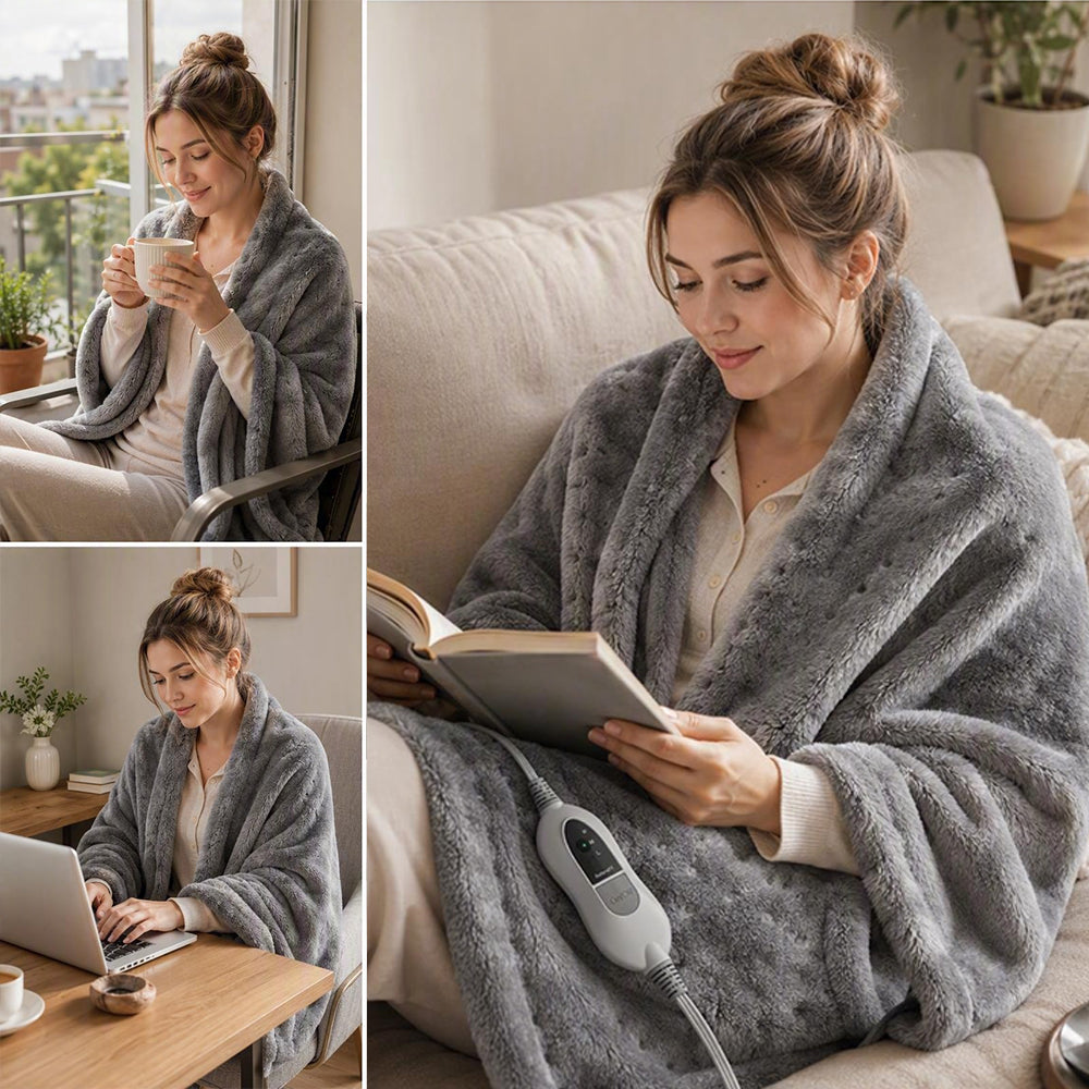 Electric Heating Pad for Full Back Coverage | COZORVEL