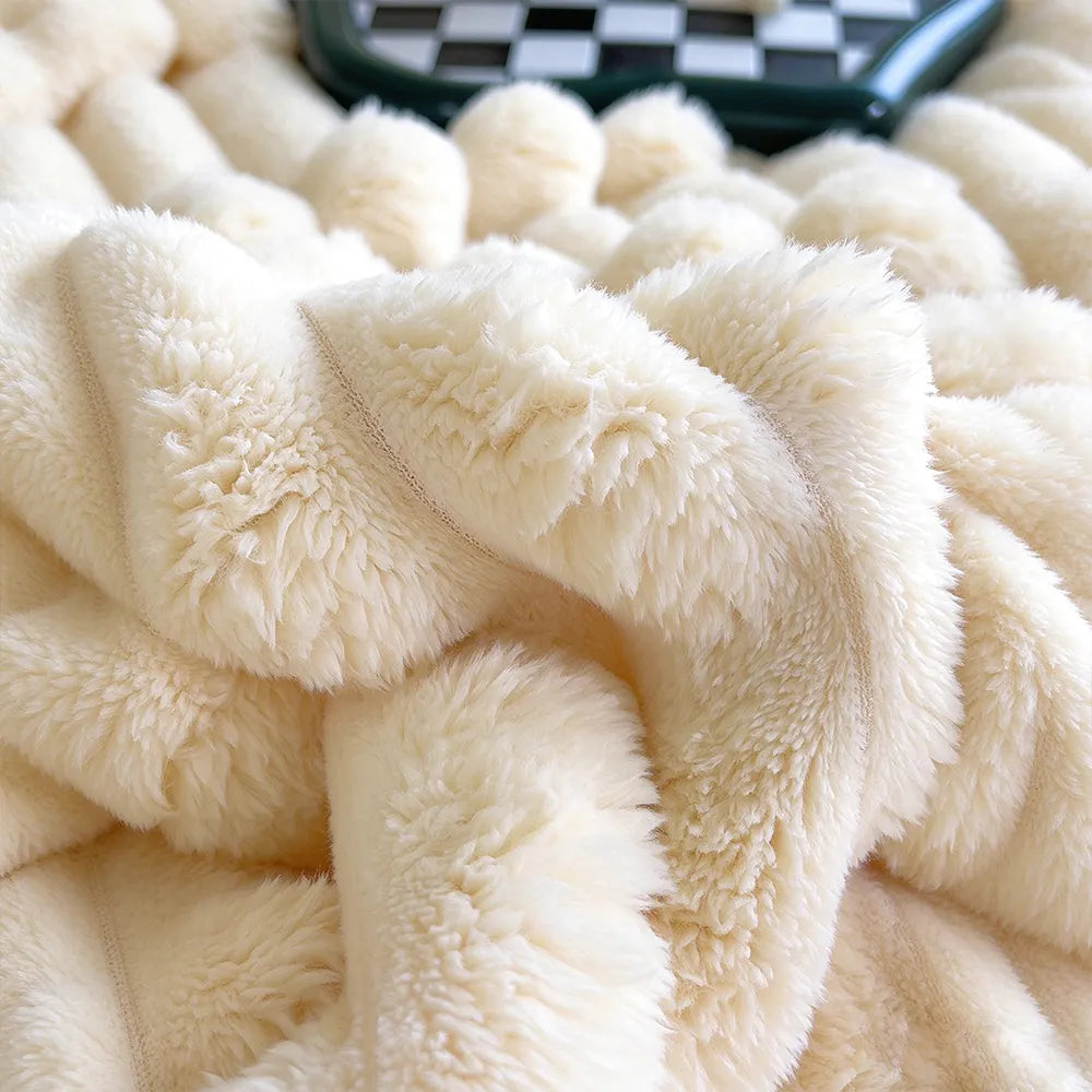 Cozy Plush Fleece Blanket Ultra-Soft Lightweight Room Decor | COZORVEL